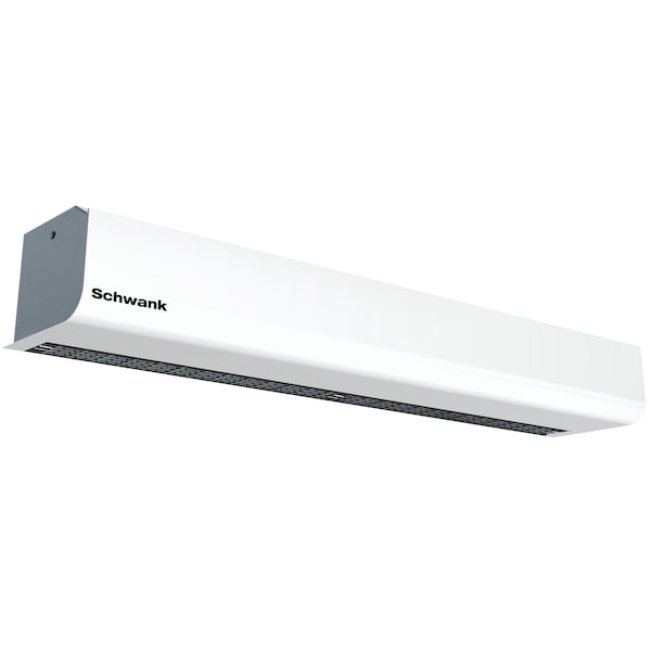 Schwank Air Curtain Swift5 Series 208V 32 in Electric White Color, Air curtain for drive-thru windows AC-ME32-20-WH - main