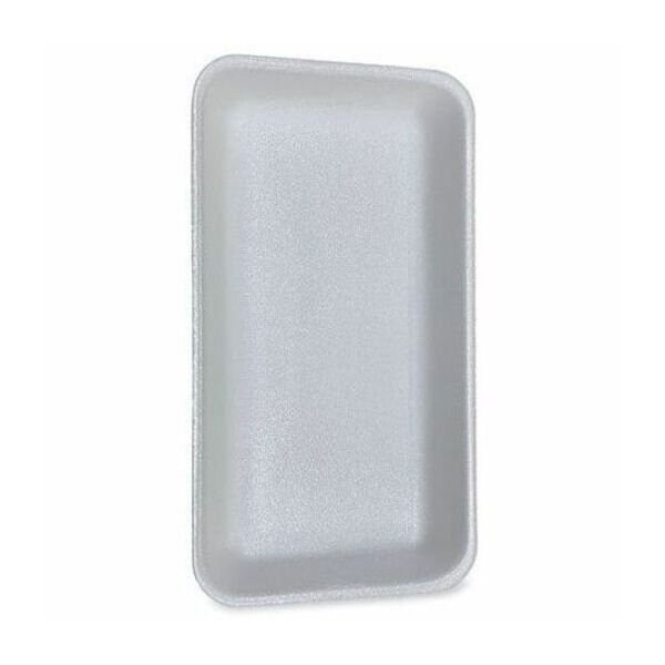 Gen Meat Trays, No 15P, 14.44 x 7.88 x 1.37, White, 200PK 15PWH - main