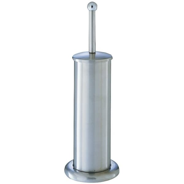 Simple Spaces Toilet Bowl Brush with Stand, Stainless Steel Holder MYY11-3L - main