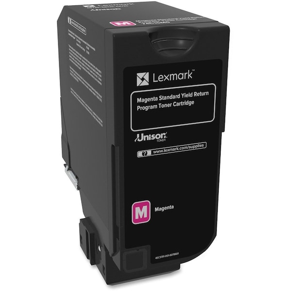Lexmark Mgnta SYRP TonerCrtrdg 74C1SM0 - main