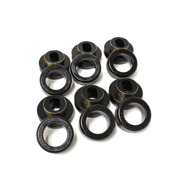 Energy Suspension Body Mount Bushings, Black; Polyurethane 3.4116G - main
