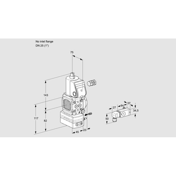 Honeywell Kromschroder VAG1-/25R/NWAK KS88032242 - main