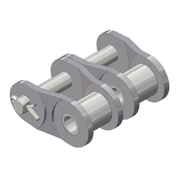 Senqcia Inspire Series SBR 60-2OL Double Strand Cottd Off Link, 60-2 chain, .75P, 1.96 OAW, .234 Pin S-60-2OL - main