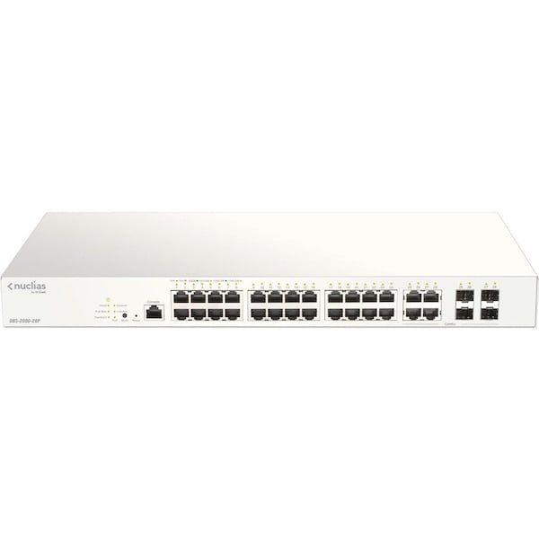 D-Link NUCLIAS CLOUD-SMART + SWITCH 24 GIGABIT PORT WITH 1Y LICENSE IN DBS-2000-28P - main