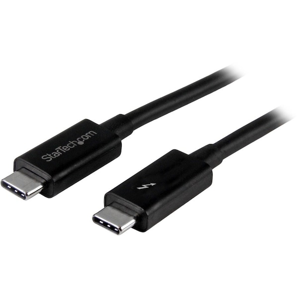 Startech.Com 1M THUNDERBOLT 3 20GBPS USB-C CABLE - THUNDERBOLT, USB, AND DISPLAY PORT COMPATIBLE TBLT3MM1M - main