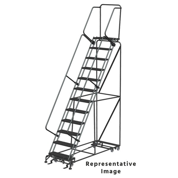 Ballymore Rolling Ladder, Steel, 120 in.H PIP-12-R - main