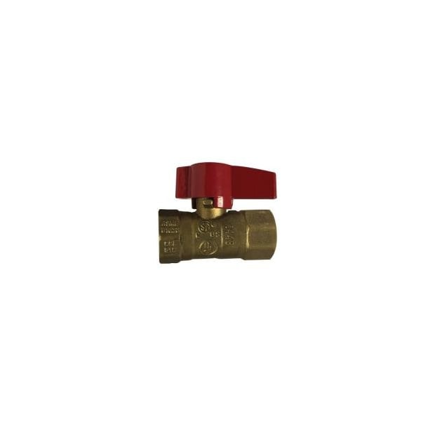 Midland Industries VALVE BALL GAS 2-PC 3/4IN FIP X FIP BRS 943313 - main