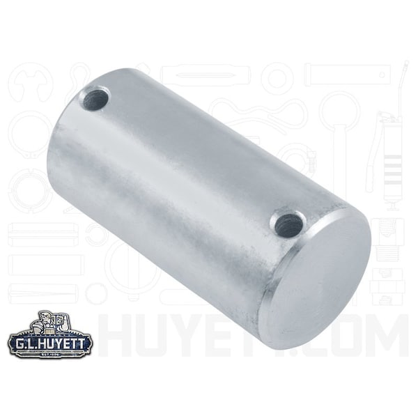 Huyett Drilled Headless Pin, Zn Plt Med Carbon Steel, 1.375 Dia x 3 Overall L x 2.25 Eff L x .25 Hole Dia HLP-1375-2250 - main