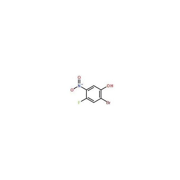 Ak Scientific 2-Bromo-4-fluoro-5-nitrophenol (25g), CAS 84478-87-5 Q625-25g - main