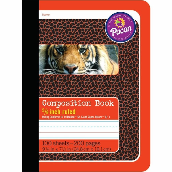 Pacon Primary Journal Dotted Midline Comp Book, White PAC2427 - main