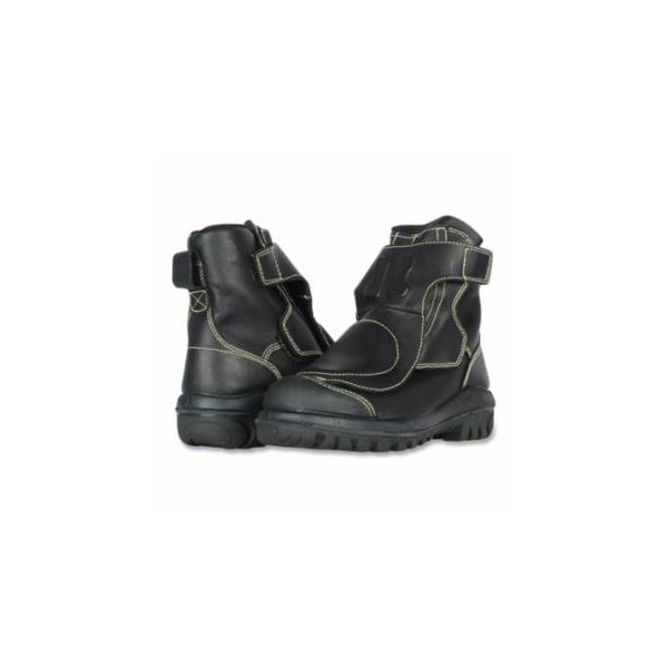 Oliver By Honeywell 66299P Leather 8 in Lace-Up Alloy Toe Cap Boots, Size 9.5, Black 821-66299P-BLK-095 - main