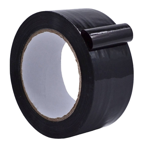 Wod Tape CSTC20WBA Carton Sealing Packaging Tape 2 Mil Acrylic Adhesive Black: 2 in. x 110 yds, 36PK WOD CSTC20WBA-02000-36-110-BLA - main