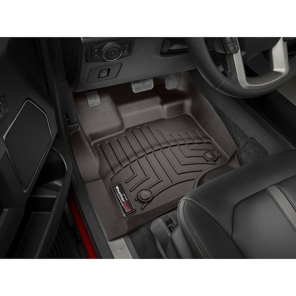 Weathertech Cocoa FloorLiner 1st Row - Over The Hump, 2025 Dodge Ram Truck 1500 4718911 - main