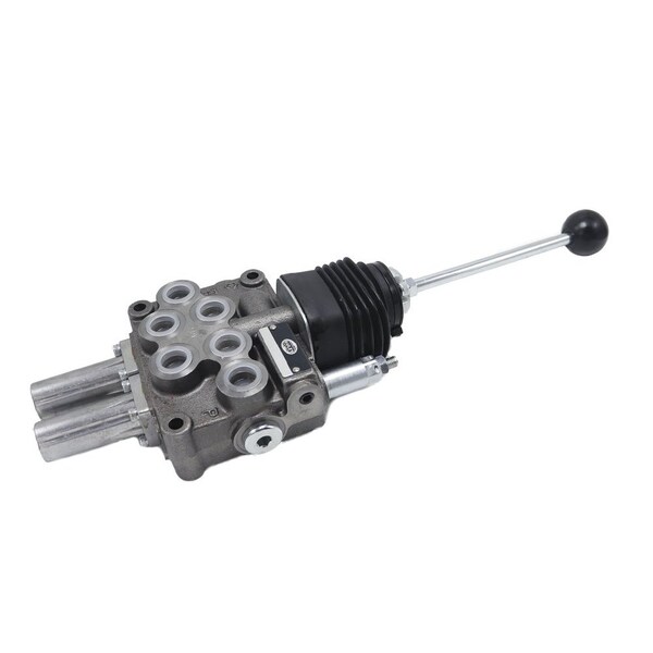Hydro Custom 21 Series Directional Control Valve: 2 w/ Joystick Spool, 4-way 3 pos. tandem center, SAE 12 MB-5/2S-3/18LCB3/E12-10-12/M3 - main