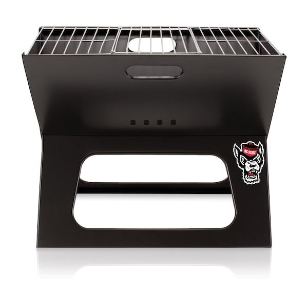 Picnic Time Family Of Brands NCAA NC State Wolfpack X-Grill Portable Grill - Camping Grill 775-00-175-424-0 - main
