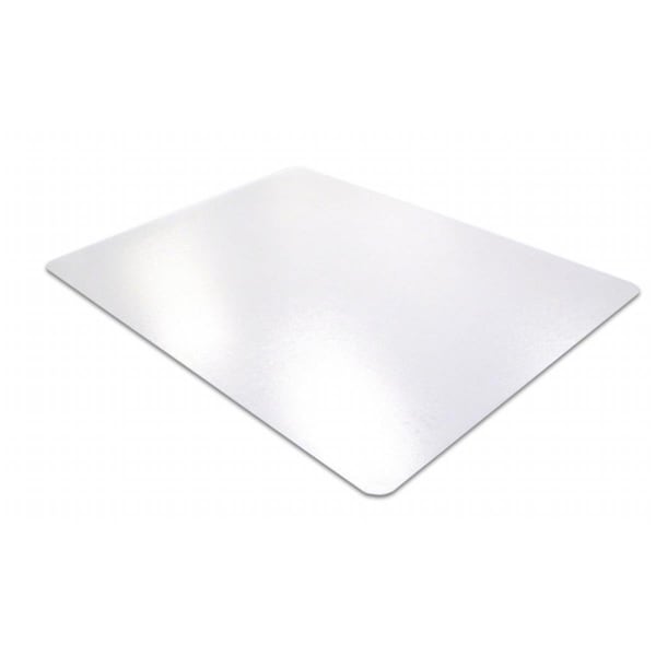 Back2Basics 1115015023ER Cleartex XXL Polycarbonate Square General Office Mat, 60 x 60 in. BA298569 - main