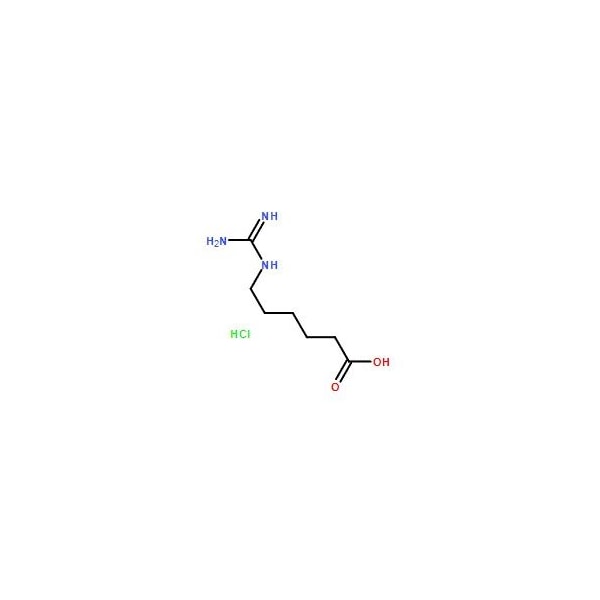 Ak Scientific 6-Guanidinohexanoic acid hydrochloride (5g), CAS 72198-14-2 0096AP-5g - main