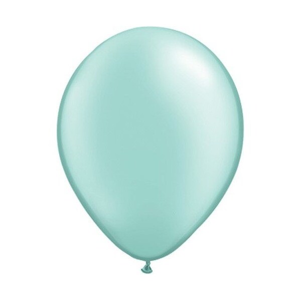Loonballoon 12 pcs Pearl Green 11in. Latex Birthday Party Baby Shower-Wedding-Birthday Balloons be-11217-pearl-grn - main