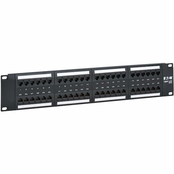 Tripp Lite Patch Panels, Plastic, 1 3/4 in H N252-P48 - main