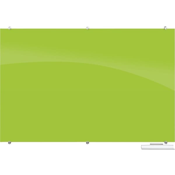 Mooreco Magnetic, Glass Board, 35.43"Hx47.24"W, Grn 83844-GREEN - main