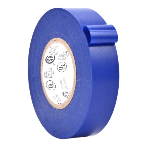 Wod Tape ETC766 General Purpose Electrical Tape Green UL-CSA listed core: 3/4 in. X 66 ft., 100PK WOD ETC766-00750-100-66-BLU - main