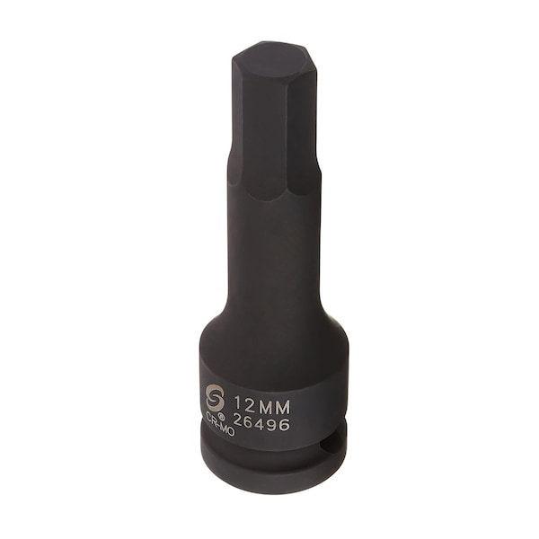 Sunex 1/2 in Drive 12Mm Hex Impact Socket 26496 - main