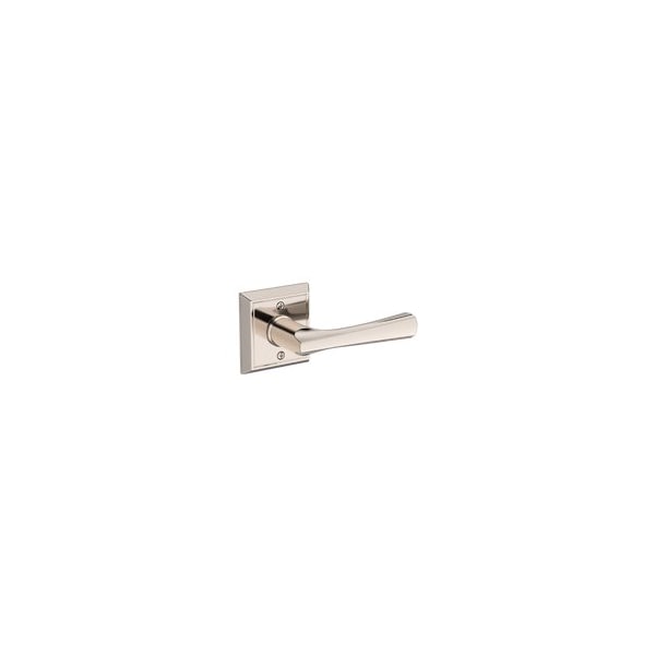 Baldwin Residential Door Levers Half Dummy Right Hand Lifetime Bright Nickel HDWYNCHR055 - main