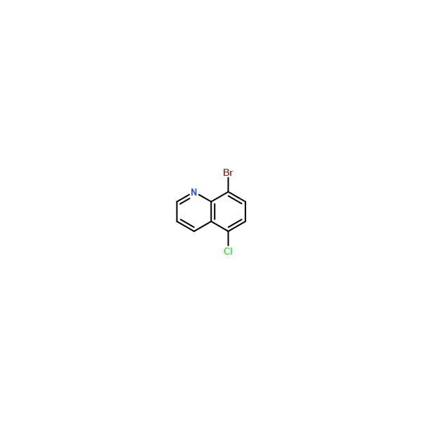 Ak Scientific 8-Bromo-5-chloroquinoline (1g), CAS 1154741-20-4 2518AA-1g - main