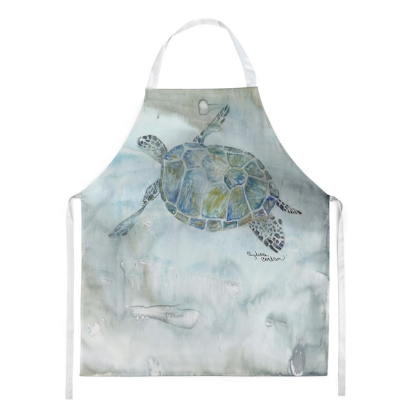 Carolines Treasures Sea Turtle Watercolor Apron SC2006APRON - main