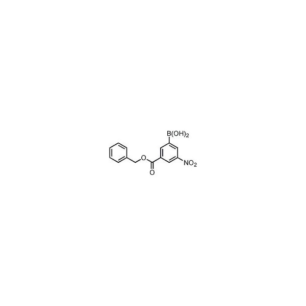 Ak Scientific 3-Benzyloxycarbonyl-5-nitrophenylboronic acid (5g), CAS 380430-62-6 N262-5g - main