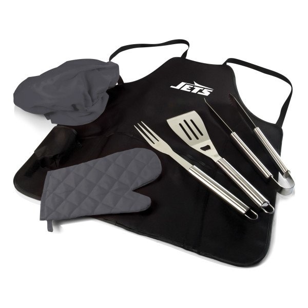 Picnic Time Family Of Brands NFL New York Jets - BBQ Apron Tote Pro Grill Set 635-88-179-224-2 - main