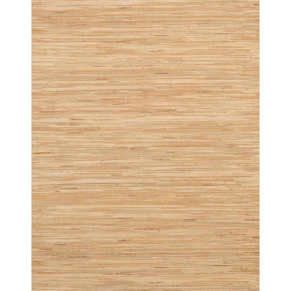 York Wallcoverings Lustrous Grasscloth Yellow Wallpaper RN1062LW - main