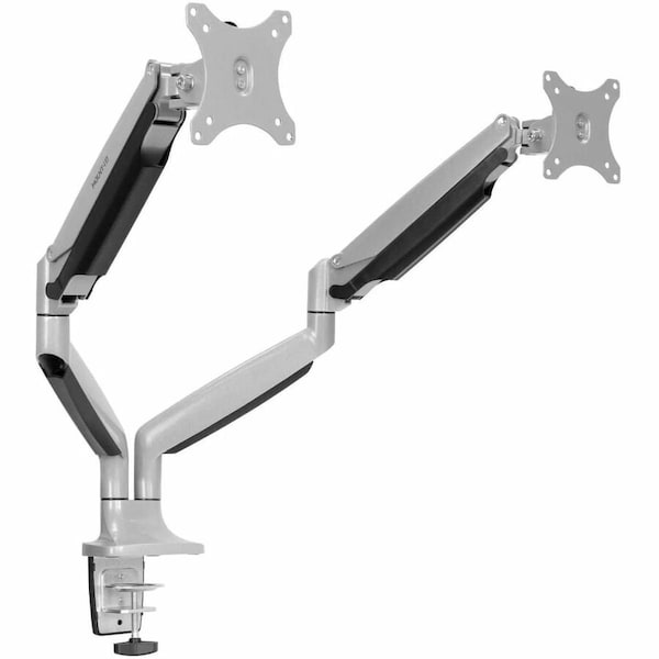 Mount-It Dual Monitor Desk Mount For 20"-32" Screens Silver MI-1772 - main