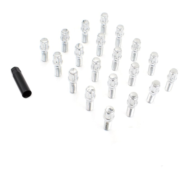Coyote Wheel Accessories WHEEL INSTALLATION KIT 5 Lug Kit 14 Millimeter x 15 Thread Size 60 Degree Conical Spline Drive 63K548-28 - main