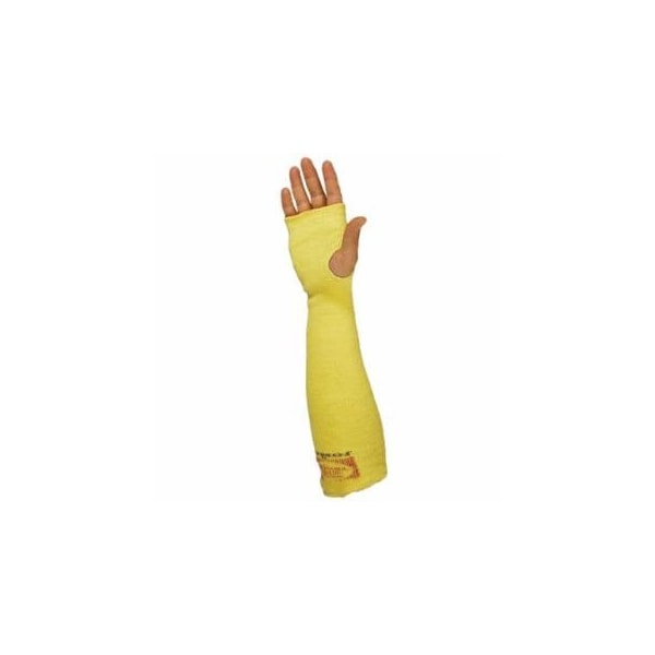 Wells Lamont Kevlar Sleeve, Thumb Hole, 18 in L, Elastic Closure, One Size Fits Most, Yellow 815-SK-18H - main