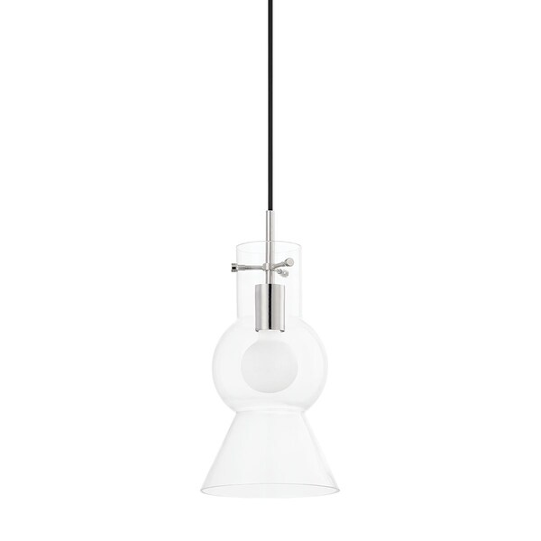 Mitzi Mirabel 1 Light Pendant 22 In. Polished Nickel H702701S-PN - main