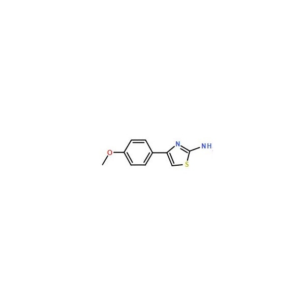 Ak Scientific 4-(4-Methoxyphenyl)-1, 3-thiazol-2-amine (1g), CAS 2104-04-3 V4302-1g - main