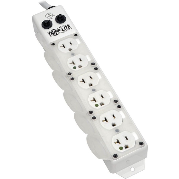 Eaton Tripp Lite Series Safe-IT UL 1363A Medical-Grade Power Strip for Patient-Care Vicinity, 6x 20A PS615HG20AOEM - main