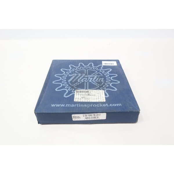 Martin 2 GROOVE V-BELT SHEAVE 2 3V 1060 TB 2517 - main