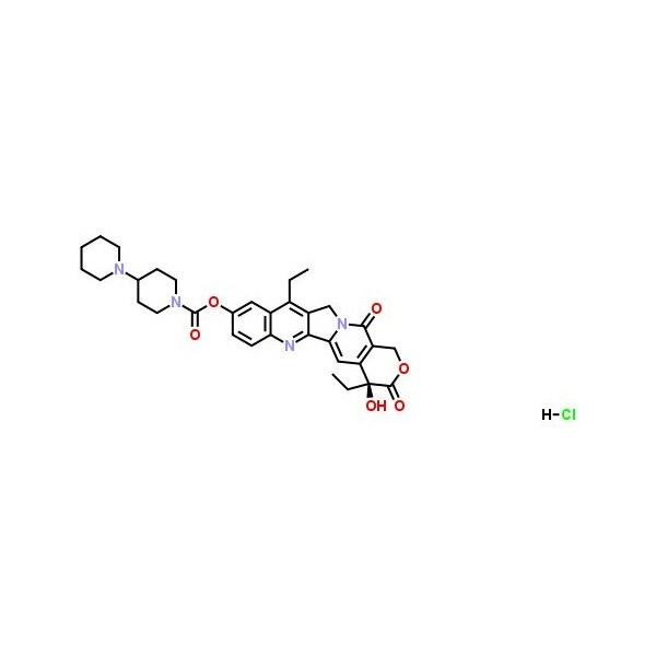 Ak Scientific Irinotecan hydrochloride (100mg), CAS 100286-90-6 H851-100mg - main