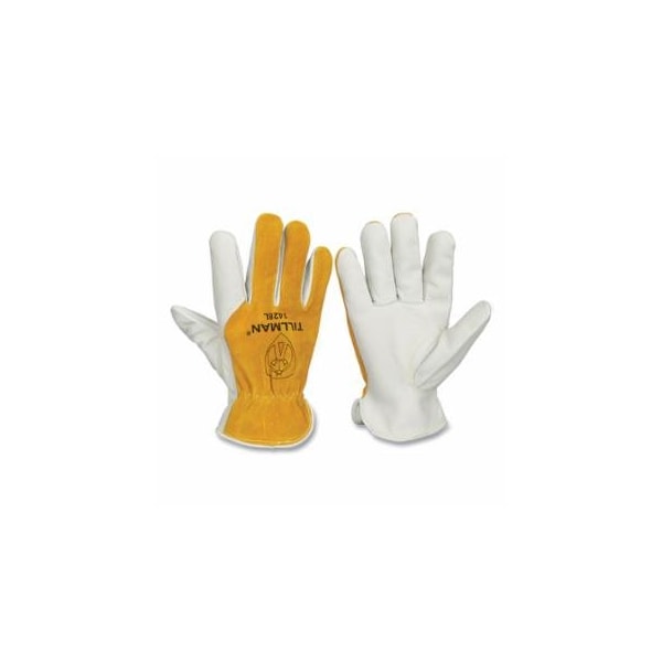 Tillman Drivers Gloves, Medium, DuPont, Kevlar Stitching/Top Grain Cowhide Palm/Split Cowhide BOH, 12PK 724-1428M - main