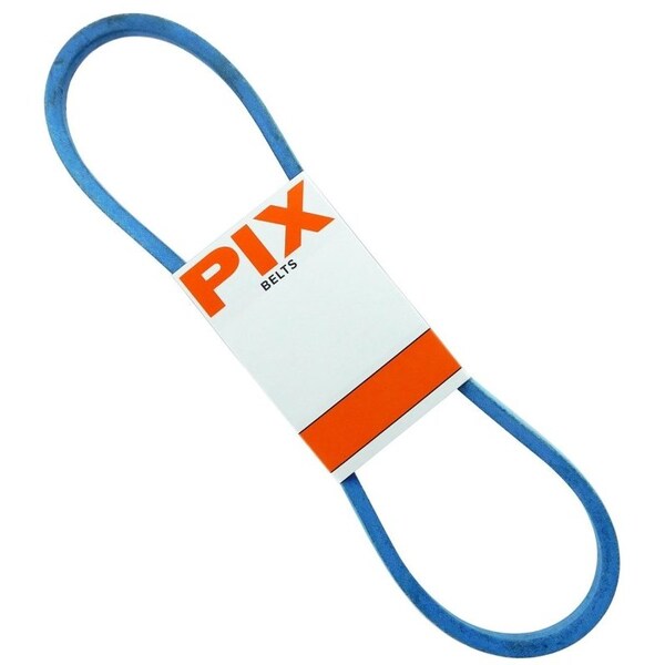 Pix Fractional Horsepower V-Belt, 1/2 in W, 9/32 in Thick, Blue A28K - main