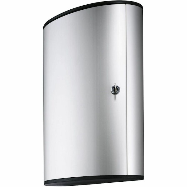 Durable Office Products Brushed Aluminum Keyed Lock 72-Key Cabinet 1955-23 - main