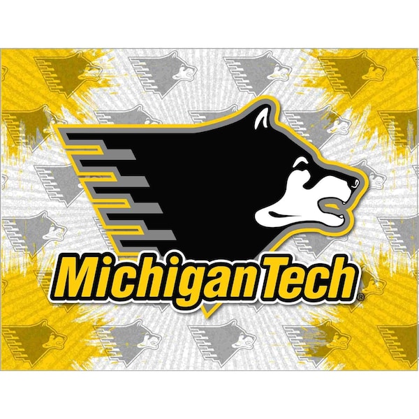 Holland Bar Stool Co Michigan Tech University 24"x32" Canvas Wall Art LCnvs2432MITech - main