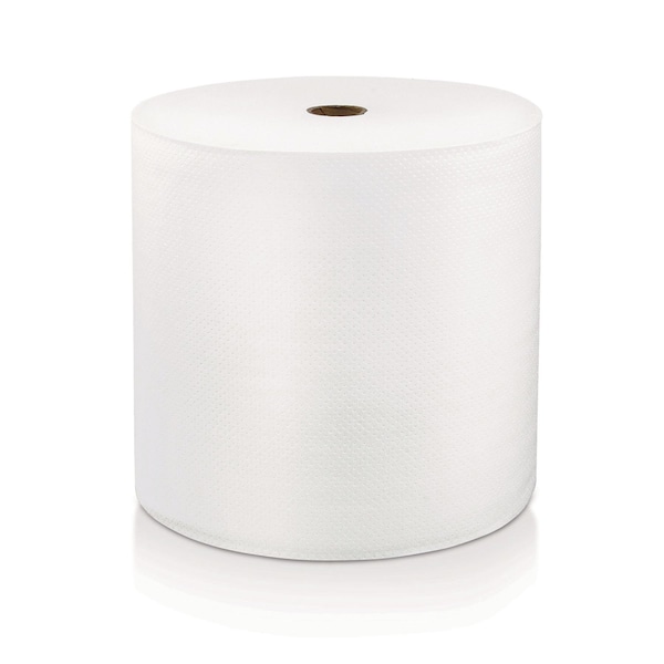 Locor Hardwound Paper Towels, 1 Ply, Continuous Roll Sheets, 800 ft, White, 6 PK 46896 - main
