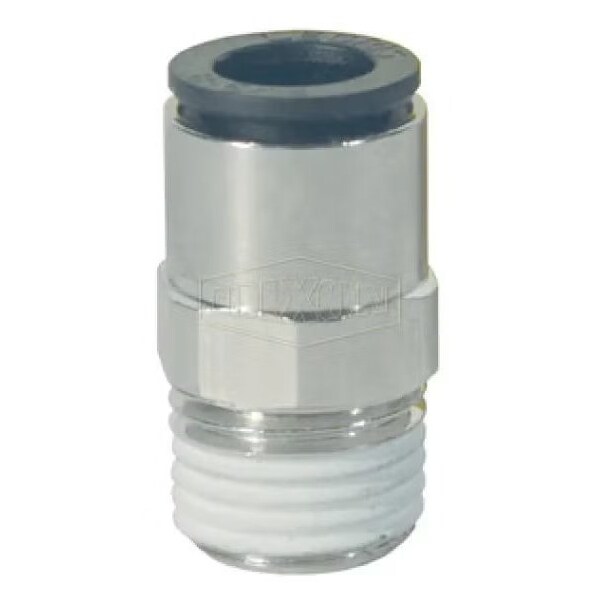 Dixon Legris by Hybrid Push-In Connector, 1/8 x 1/4 in Nominal, Male BSPT x Tube, 290 psi Pressure, Brass 31755610 - main