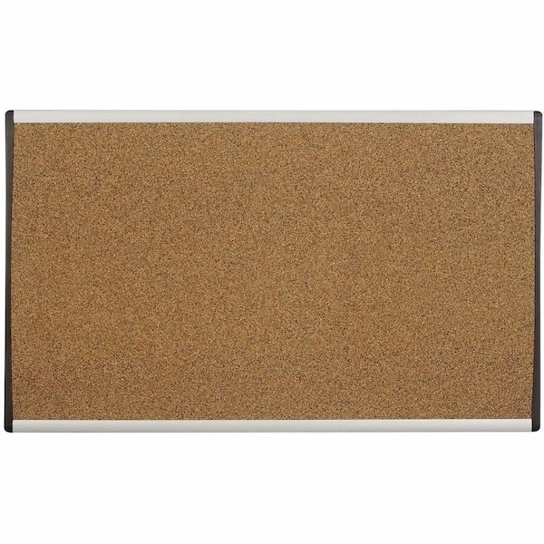 Quartet Cubicle Bulletin Board, Silver Frame ARCB3018 - main