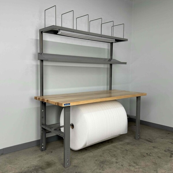 Stackbin Packing Work Bench, 72" W, 3500 lb. 4-6XPACK-6M-BG - main