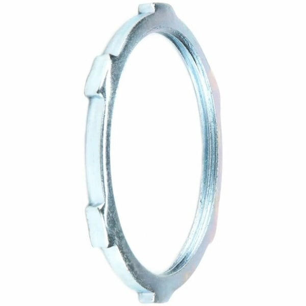 Dottie Conduit Fitting Locknut, 5 in, Threaded, Steel, Zinc Plated LN500 - main