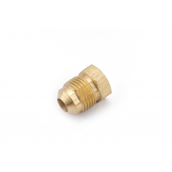 Midland Industries 34 16 Thread Size Fits 12 Outside Diameter Tube 45 Degree SAE Flare Brass 704039-08 - main